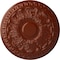 Ekena Millwork Colton Ceiling Medallion (Fits Canopies up to 4 3/4"), Hand-Painted Firebrick, 15 3/4"OD x 1 1/2"P CM15CNFIF - alternate 1
